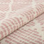 Loop-De-Loop Geometric Synthetic Area Rug-45293410