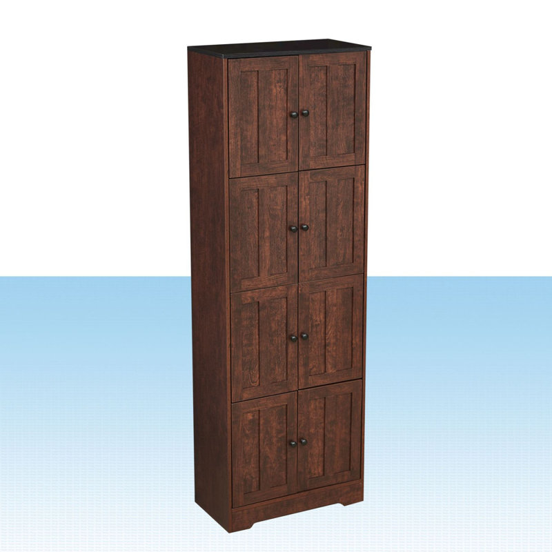 Vetka 24'' Wide Storage Cabinet, Walnut