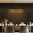 1-Light LED Crystal Chandelier