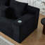 Deep Seat Corduroy Modular Cloud Couch With Cup Holders, No Assembly Required-1371855234