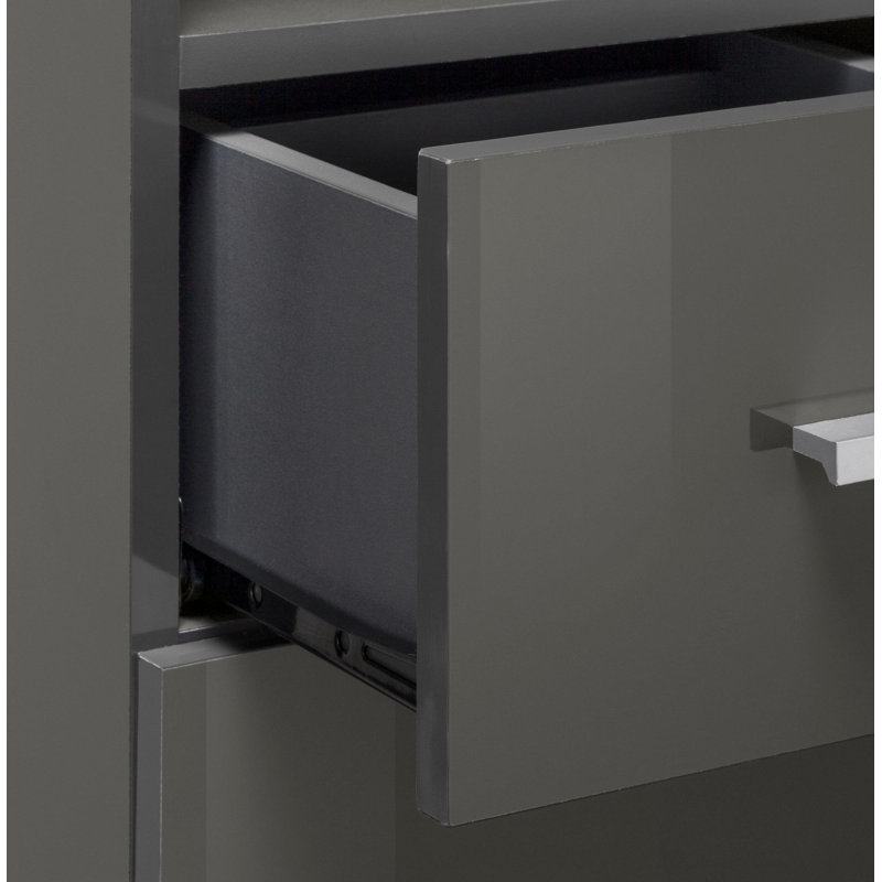 Frist Freestanding Back To Wall Toilet Unit, Grey