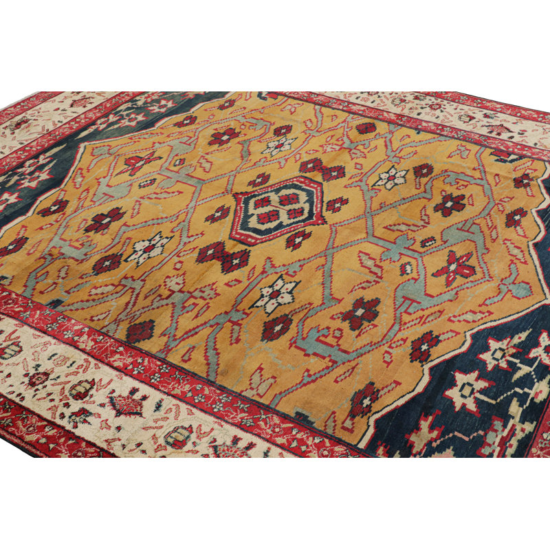 One-of-a-Kind 7'10”x9'10” Hand Knotted Area Rug