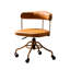 Chaise de bureau pivotante en cuir véritable Daytone-135440761