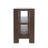 Bremen 50" Transitional Modern Block-Frame Sofa Console Table with Shelves