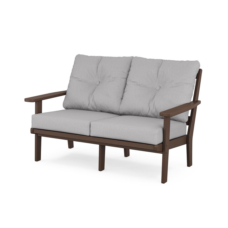 Causeuse Lakeside Prairie, Gris ardoise