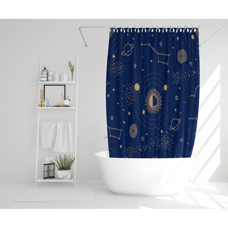 Brooksdale Polyester Shower Curtain Set