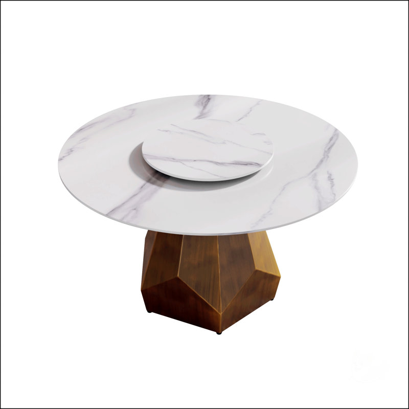 Table de salle à manger 53 po, Blanc