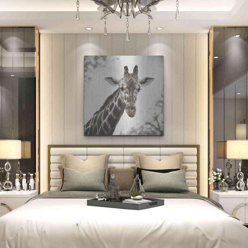 " Giraffe I " by Debra Van Swearingen, 36" H x 36" W