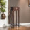 Meuble à fleurs de style chinois avec plancher en bois massif