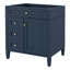 Meuble-lavabo de salle de bain de 30 po sans lavabo supérieur, armoire de rangement moderne avec 2 tiroirs et un tiroir rabattable (BASSIN INCLUS)-2026041326