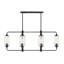 Lustre linéaire à 6 lumières Nunley-810315436