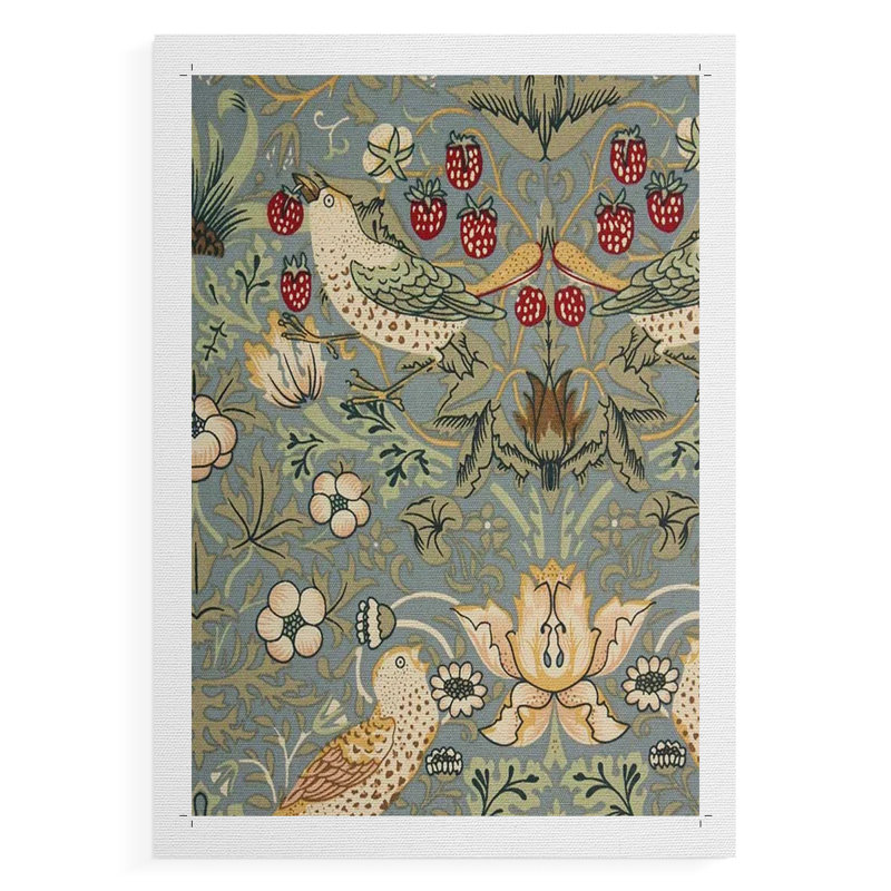 Reproduction abstraite rétro CLxxix - impression sur toile seulement - non encadrée