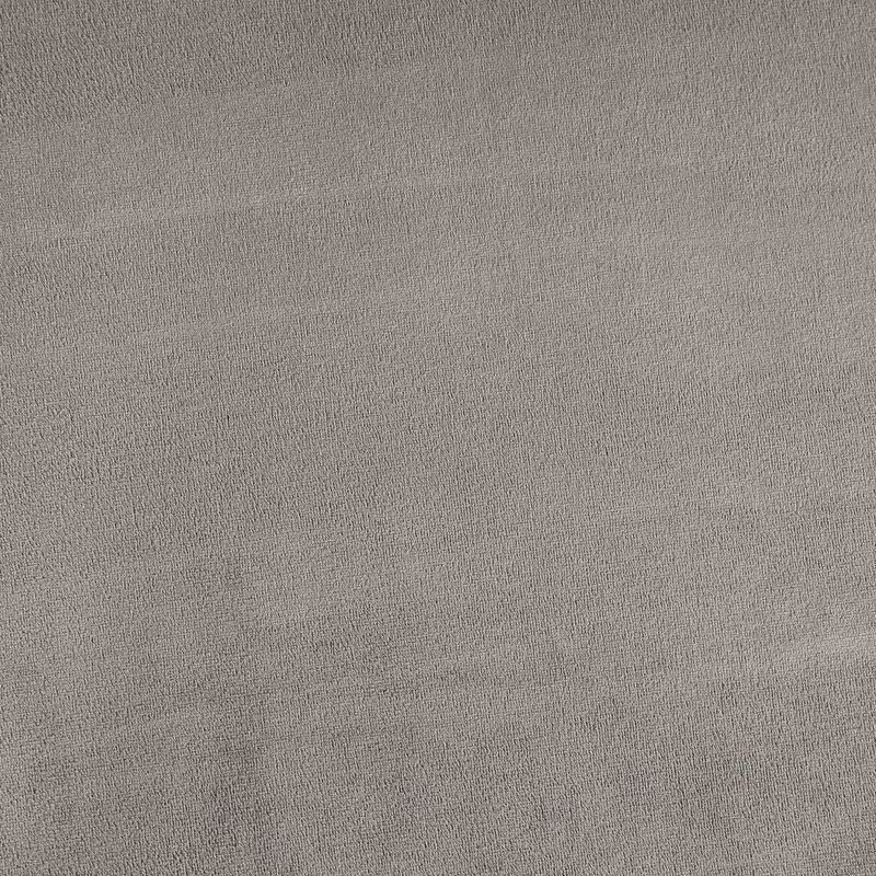Carré transitionnel gris avec capitonnage à boutons et pieds en acier, 32 po de long, 24 po de large, 20 po de haut, style flanelle de bois massif, L 32 po x l 24 po H, structure en métal