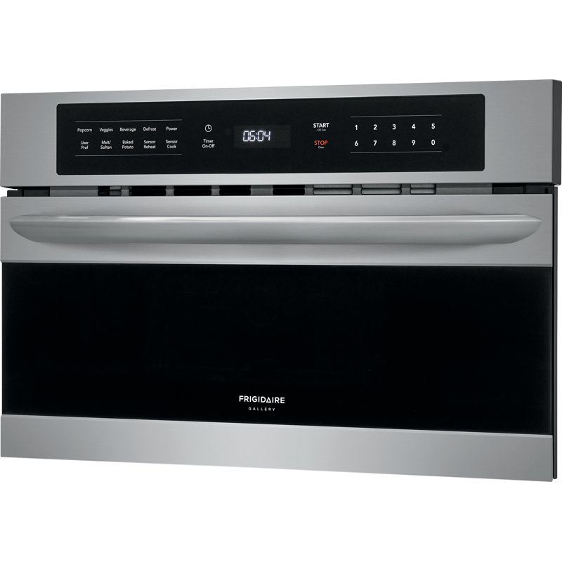 Frigidaire 30" 1.6 cu ft. 1650 - Watt Recirculating Over-the-Range Microwave with Sensor Cooking, Silver