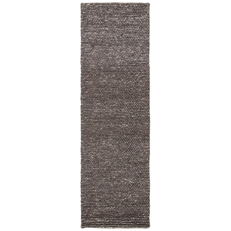 Carisbrooke Lauren Ralph Lauren Hand Woven Wool/Cotton Solid Color Rug in Chocolate