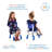 ECR4Kids Classroom Adjustable Chair, Flexible Seating, 2-Pack-59602016