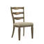 Chaise de cuisine 2 pièces, chaise d'appoint transitionnelle, chaise de salle à manger