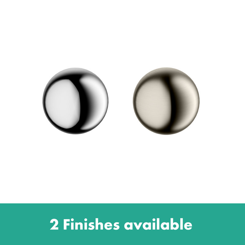 hansgrohe Logis Fine Wall-Mounted Single-Handle Faucet Trim, Chrome