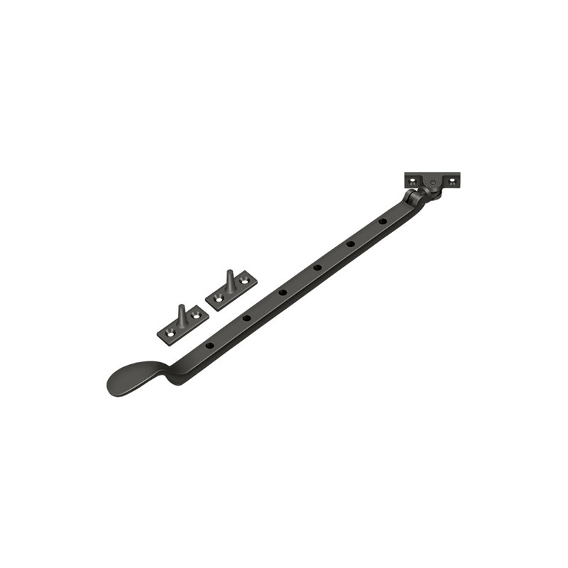 Deltana CSA13U26D 13" Colonial Casement Stay Adjuster in Brushed Chrome, Oil Rubbed Bronze