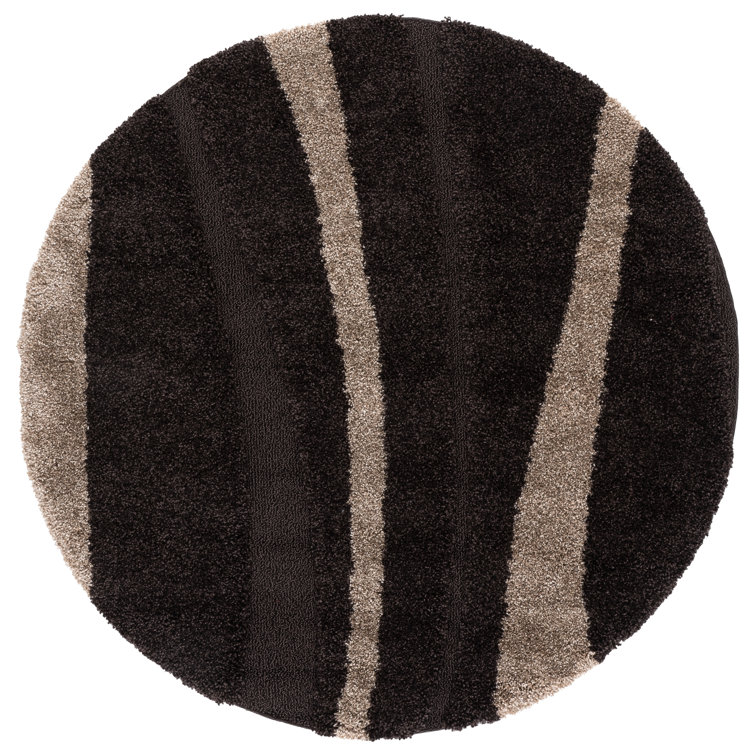 Angle Shag Performance Abstract Rug