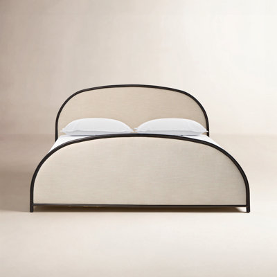 Linen Upholstered Bed