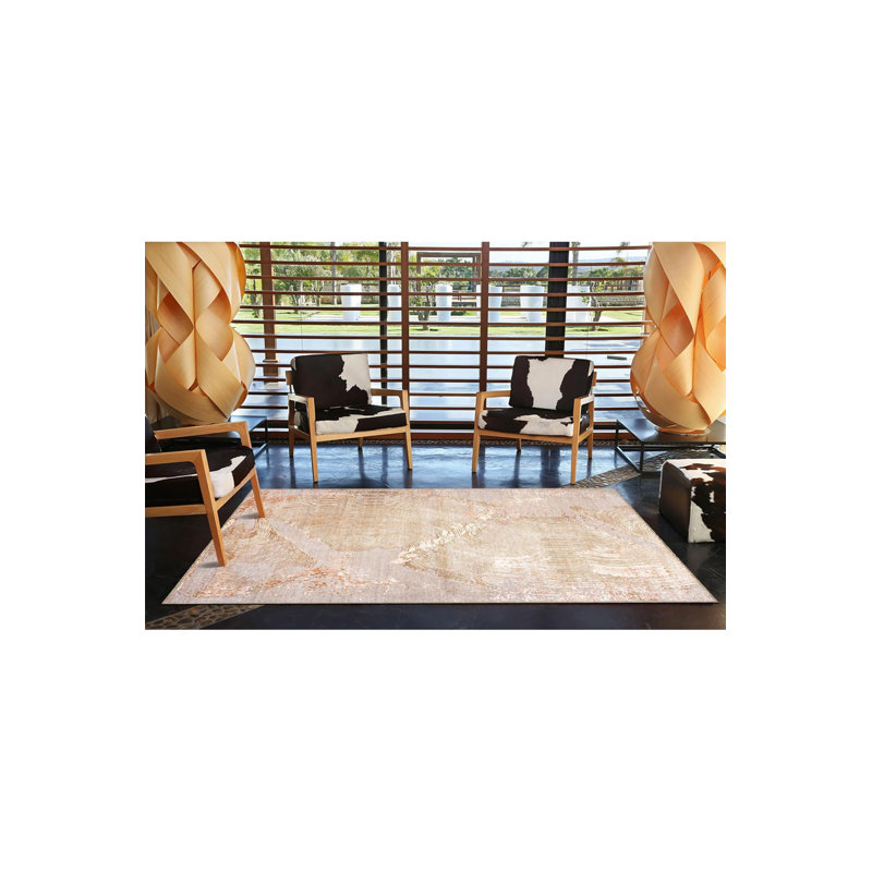 Tapis décoratif Creative Creative, Sous-tapis carré 3 pi 3 po inclus