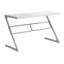 Modern Computer Desk With Z-Shaped Metal Base-1561596905