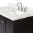 Cambridge 37'' Solid Wood Single Bathroom Vanity in White, with 1.5'' Pure White Quartz Top, Right Offset, Rectangle Sink-1378690795-1463257924-1463258695