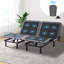  Structure de lit ajustable Zero Gravity avec massage et télécommande sans fil - anti-ronflement, ports USB, lumière DEL-1207159198