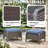 Wyland Outdoor Wicker Sofa Set: 3-Seater Sofa & 2 Ottomans With Weather-Resistant Cusions For Patios & Gardens-1552286710