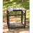 NUUK Portable Table and Outdoor Prep Cart BBQ Grill Rack