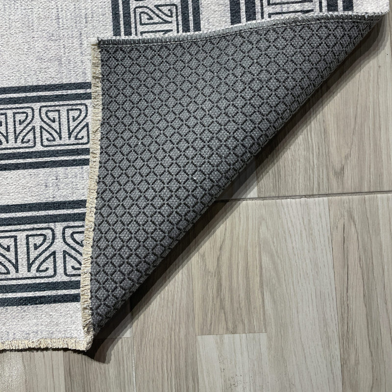 Tapis rectangulaire Menatac avec envers antidérapant, Tapis de couloir 2 pi 8 po x 9 pi 11 po