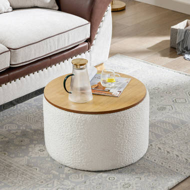Latitude Run® 36 W Folding Round Chair With Pillow Memory Foam