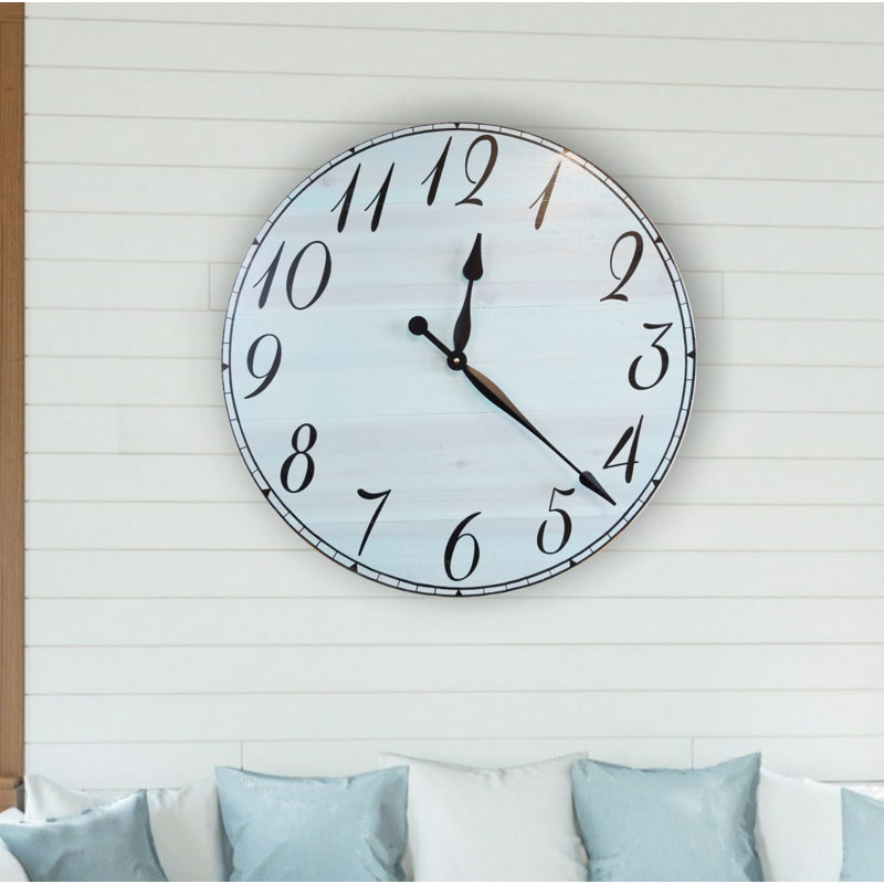 Horloge murale surdimensionnée Beattie, Moyen