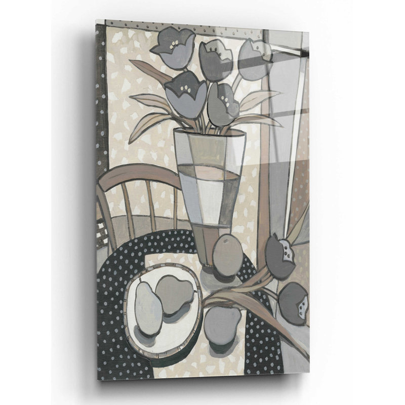 «Table Top II» par Tim O'Toole, art mural en verre acrylique, H 16 po x l 12 po x P 0,13 po