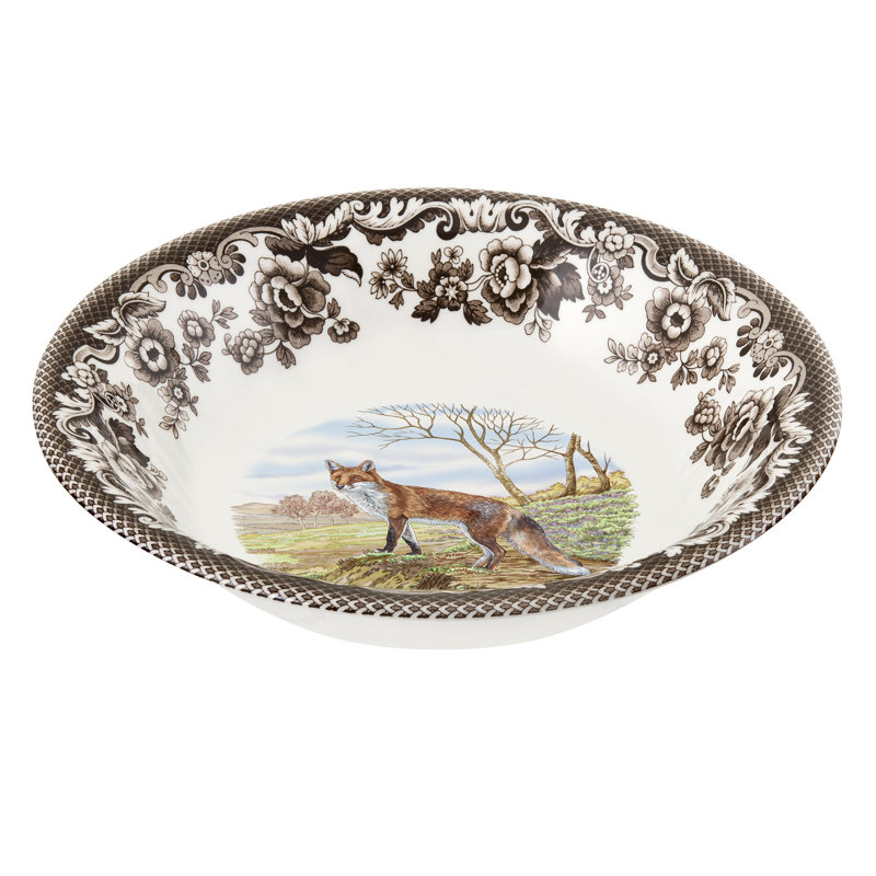 Spode Woodland Ascot Cereal 8" Red Fox