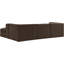 Tissu 4 pièces Demars Velvet Performance Canapé modulaire modulaire-33389827