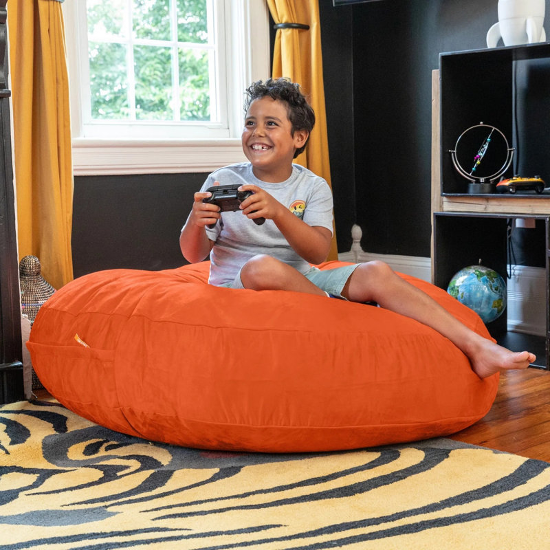 Fauteuil à billes rond multi-fonctionnel, coussin de siège intérieur polyvalent et siège pour enfants, adolescents et adultes