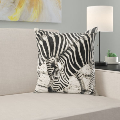 Coussin zèbre