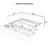 Grey Velvet Full-Size Tufted Sofa Bed Frame with Storage Drawers & Mid-Century Design-979120101-979120098