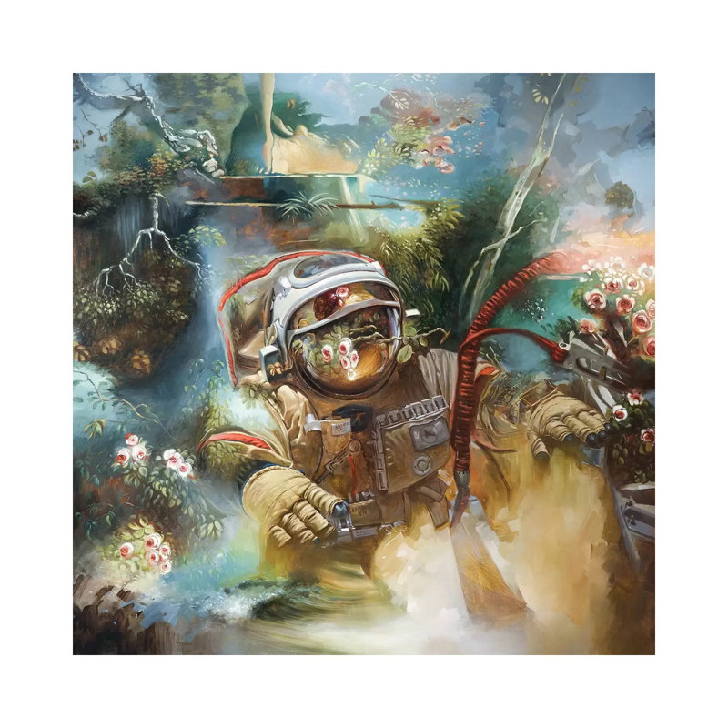 The Anthropocene by Johnny Morant - Wrapped Canvas Print, 45.72 cm H x 45.72 cm W
