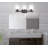 Borth Iron/Seeded Glass Rustic Farmhouse LED Vanity Light-23242565-19216084