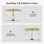 Parasol de table rectangulaire 6,5 'x 10'-670938863