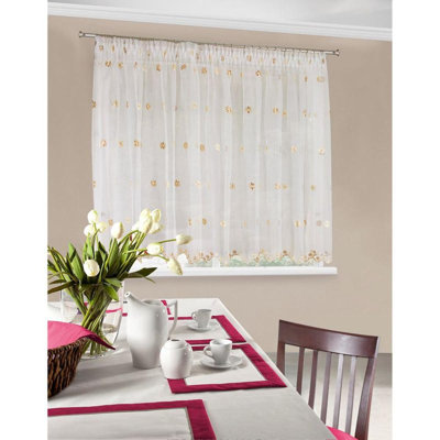 Gallimore Semi Sheer Curtain Single Panel
