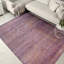 Wool Area Rug in Purple/Gold-70393218