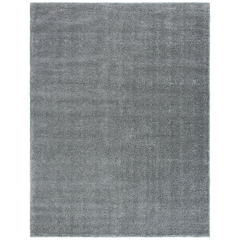 August Shag 500 Performance Solid Color Rug, Rectangle 8' x 10'