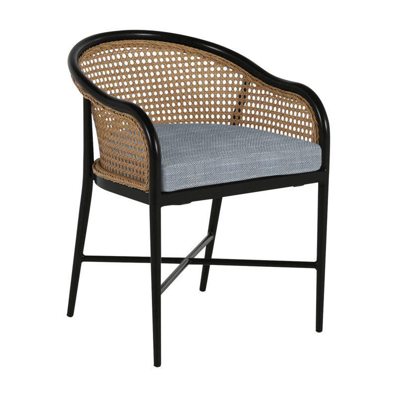 Havana Arm Chair, No Welt, Black, Perigold Key Figure Mineral