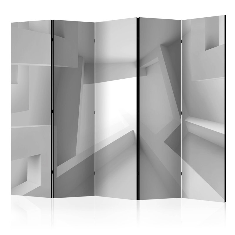 Diran 225cm W x 172cm H 5 - Panel Folding Room Divider