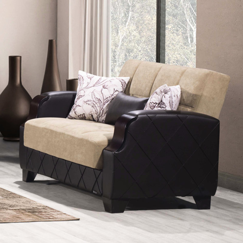 Convertible With Brown Storage Feature - Collection For A Fun Entertainment Experience Upholstered Box Functionality