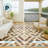 Machine Washable Indoor/Outdoor Chantille Tribal Rug-1207110203-1207110196